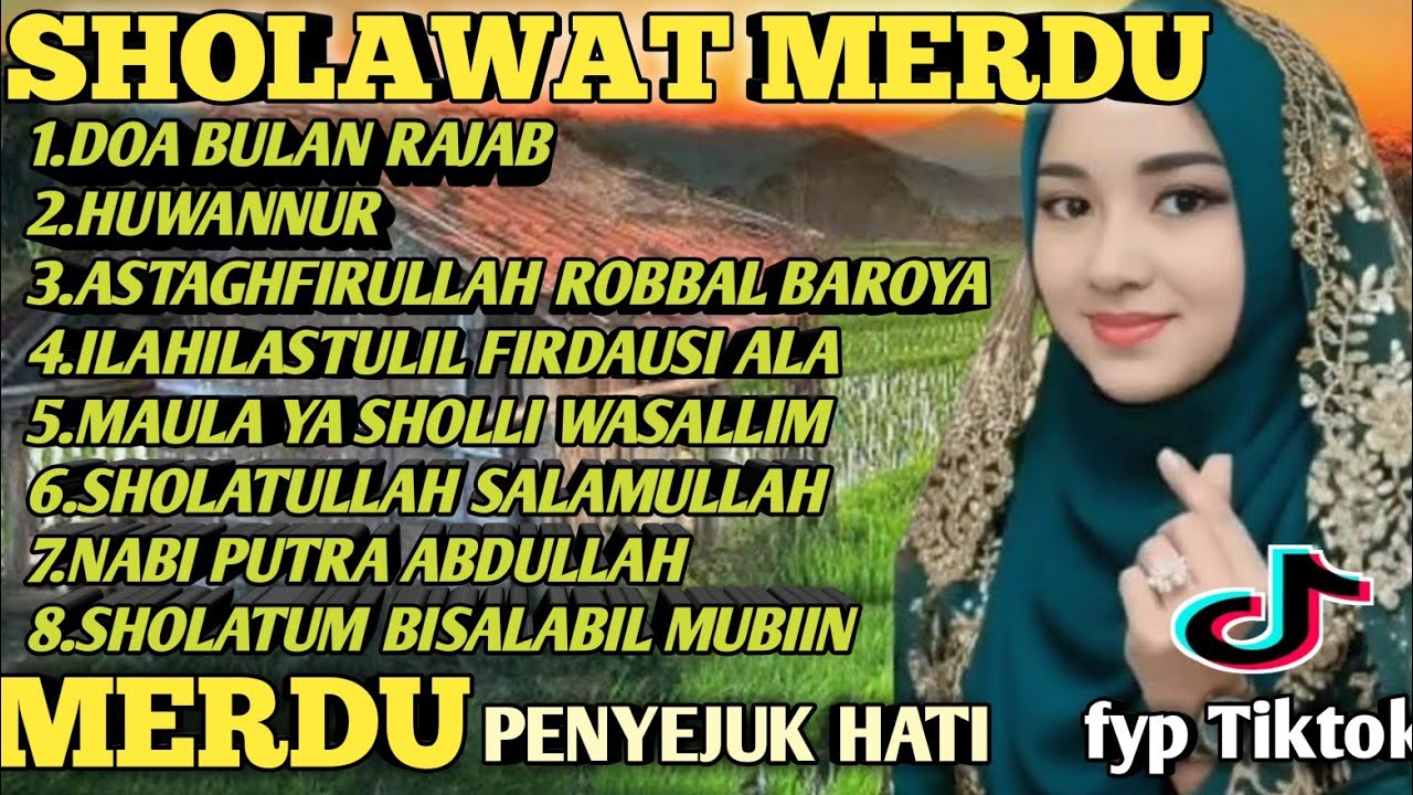SHOLAWAT MERDU VIRAL 2025!!! SPESIAL BULAN RAJAB