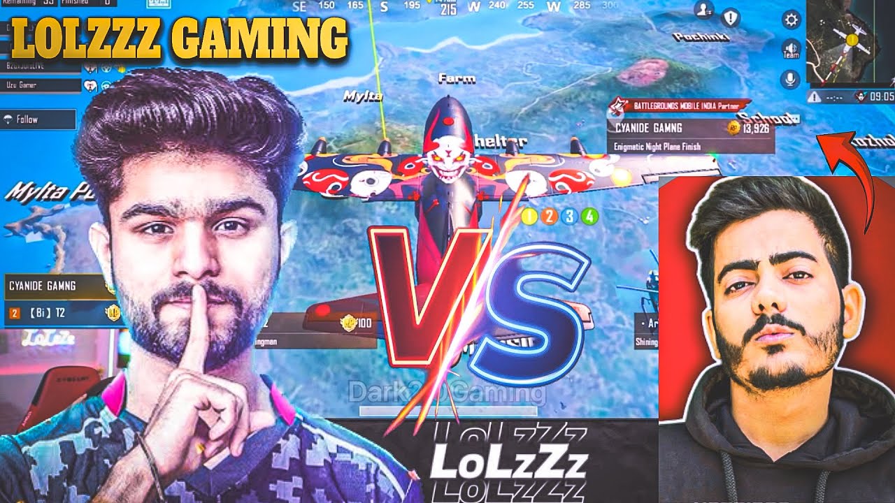 Intense 4v4 on Yasnaya HotDrop🫣 | LoLzZz Gaming Vs CYANIDE GAMING🚀 | New Video Dark2.0Gaming