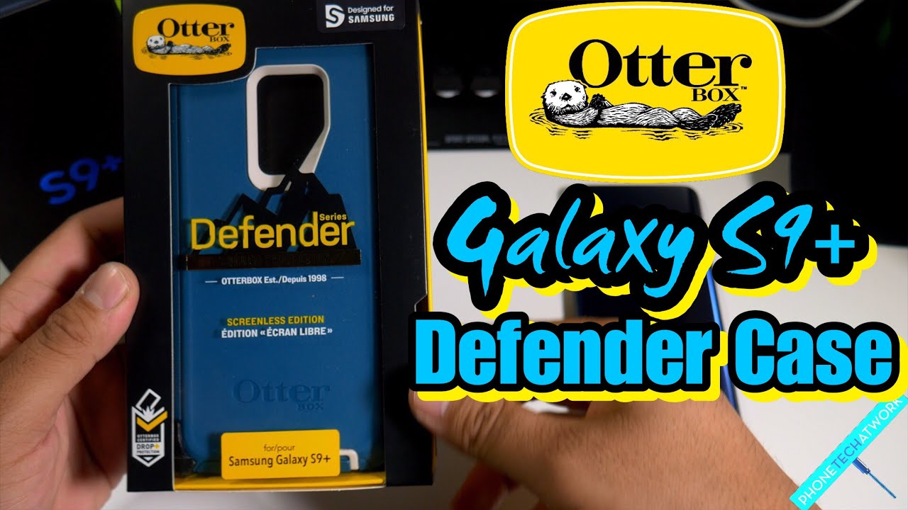 Samsung Galaxy S9 Plus Otterbox Defender Case! Heavy Duty Protection!