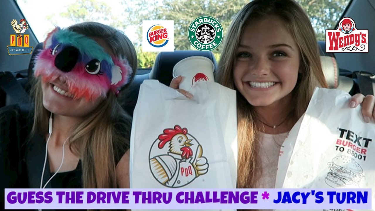 Guess the Drive Thru Challenge ~ Jacy's Turn ~ Jacy and Kacy