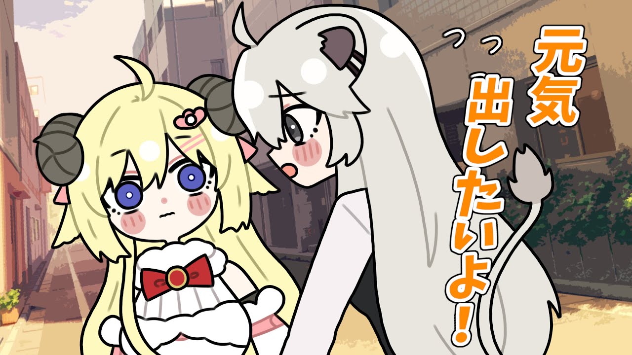 【手描き】ぼたんのか弱いエピソードで盛り上がるわためとスバル【ホロライブ/角巻わため/大空スバル/獅白ぼたん/切り抜き漫画】