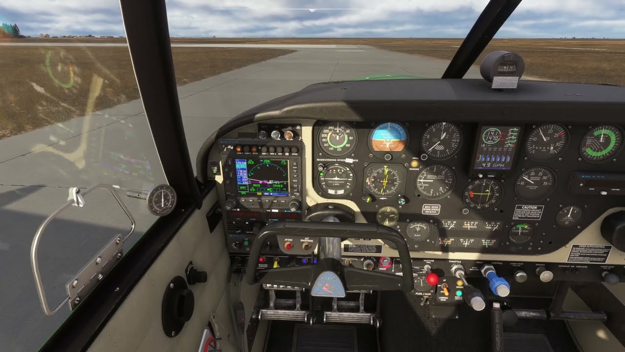Flight Simulator 2024 FULL FLIGHT: from Craiova (LRCV) to Bucharest (LROP) in the A2A Comanche 2024
