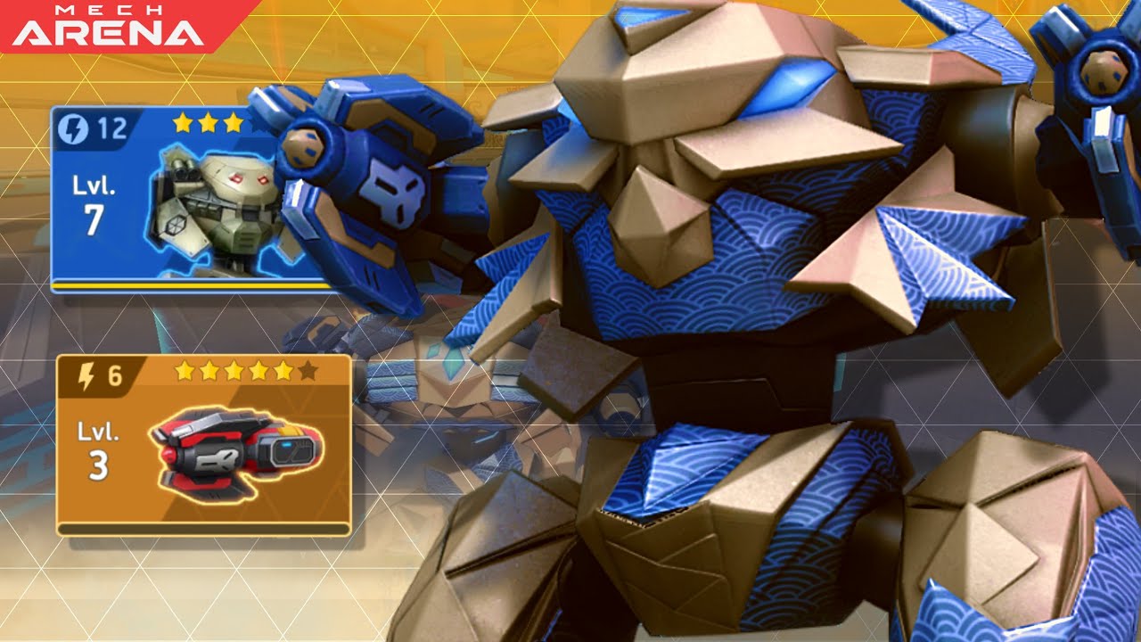Blast RPG 6 on ARES &ndash; 💥A Shielded Bombardment! | Mech Arena Gameplay