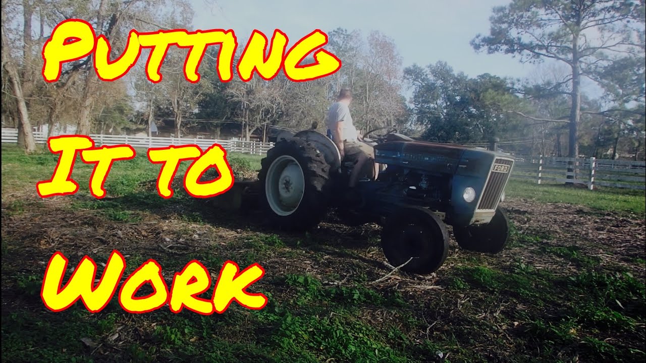 Ford 2600 Tractor - Testing 3pt Lift