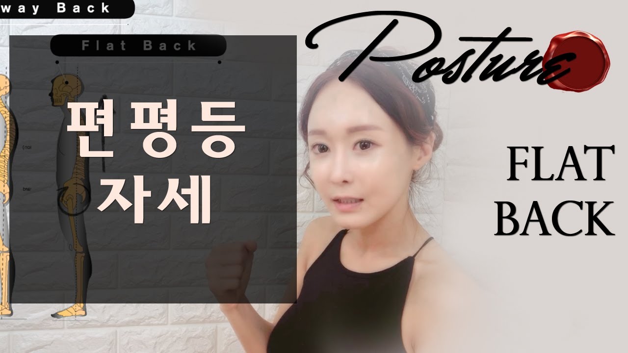 체형분석☑️ 편평등,일자척추 자세 FlatBack 플랫백