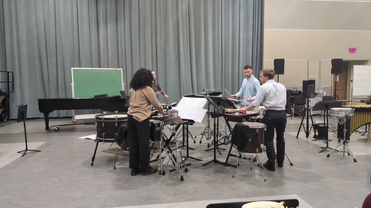 Tinplay by Per Andreasson - GMU Percussion Ensemble