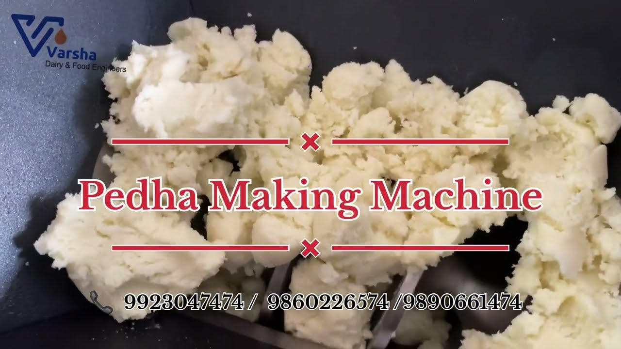 Peda Making Machine | Peda Cutting Machine | Automatic Peda Machine @VarshaDairyFoodEngineers ​