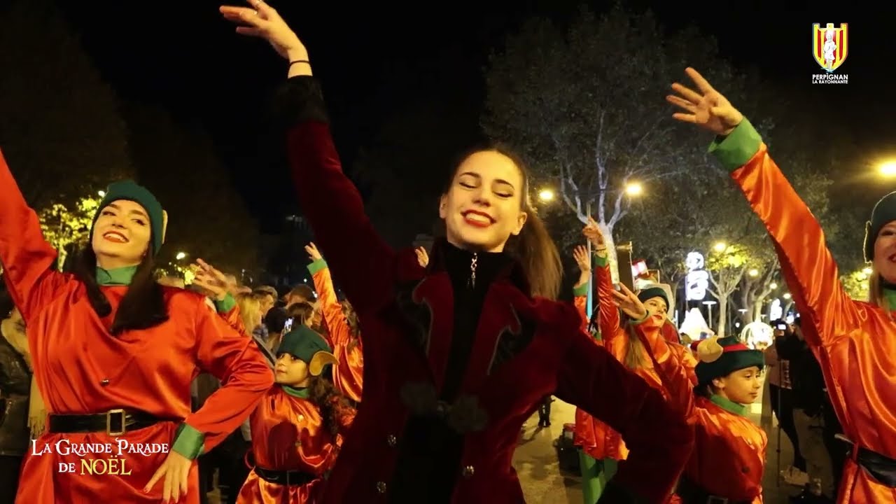 La Grande Parade de #Noël pour la 1ere fois à Perpignan le samedi 26 novembre 2022
