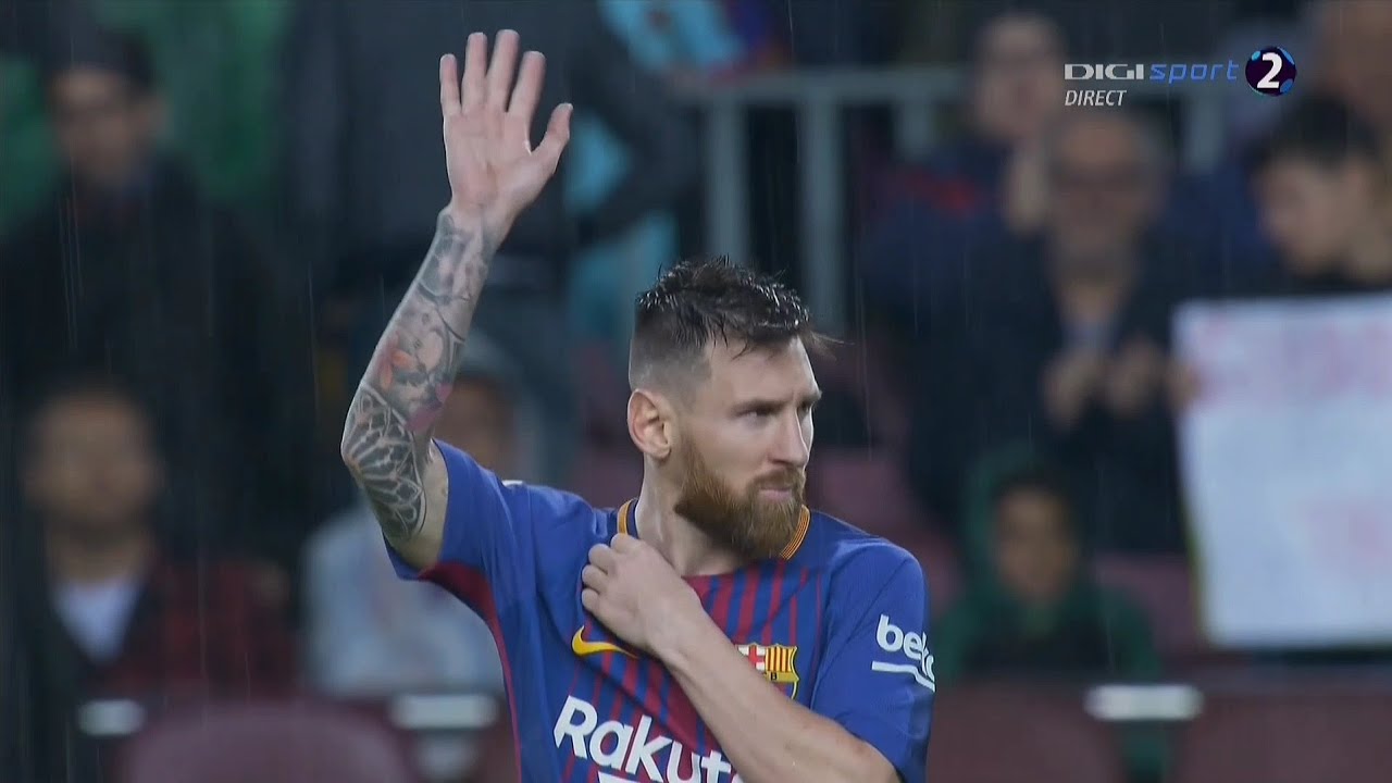 Lionel Messi Vs Sevilla (Home) 2017-18 HD 1080i