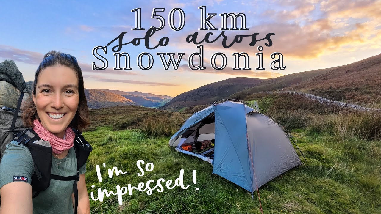 Solo Backpacking and Wild Camping the Snowdonia Way (pt. 1): Cadair Idris | STUNNING scenery!