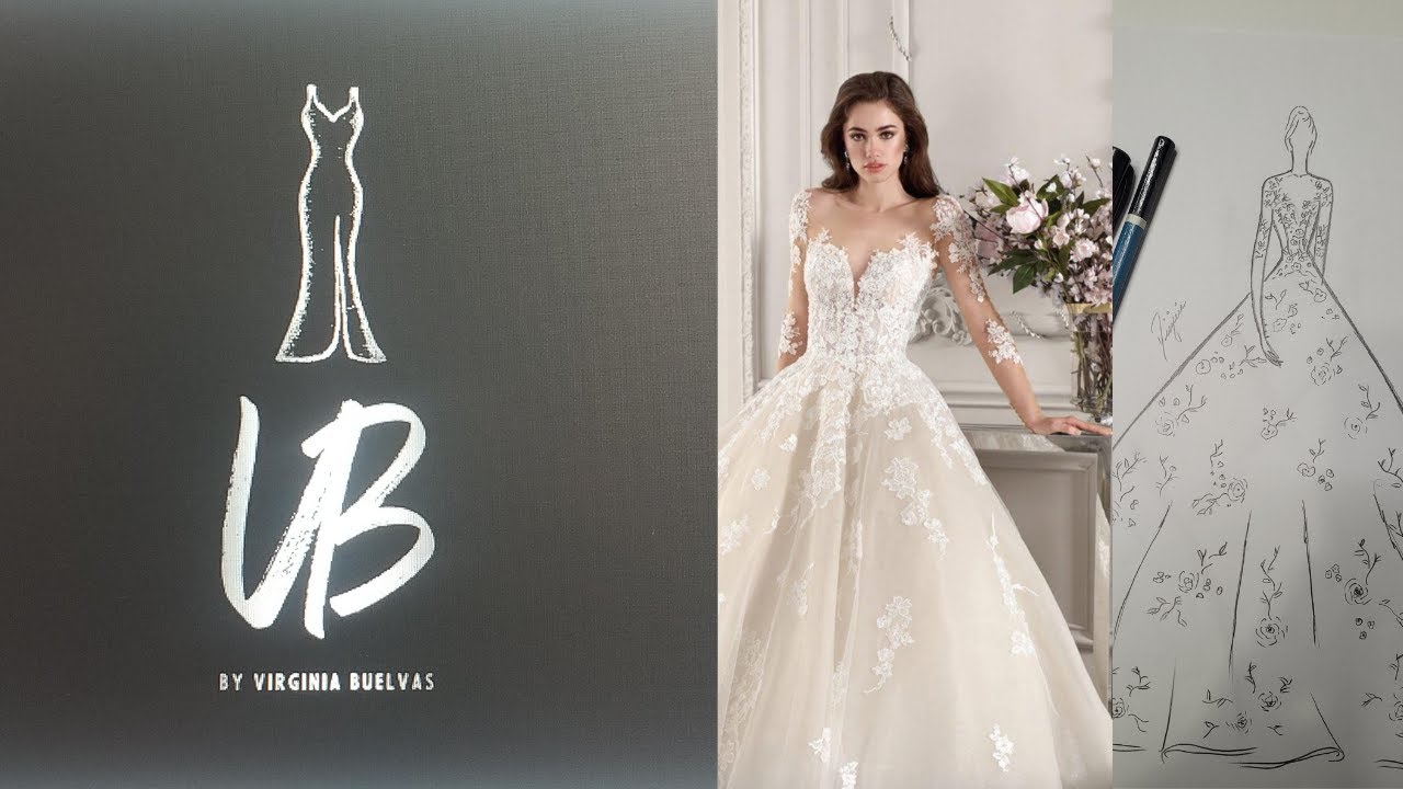Como hacer un moderno vestido de novia #2 / wedding dress from  beginning to the end #2