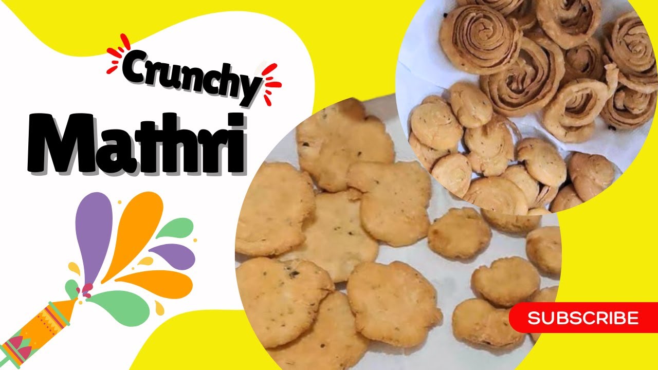 Holi Special Mathri 🤩 | Perfect Kurkuri Mathri Banane ka Secret &ndash; No More Soggy Mathri!