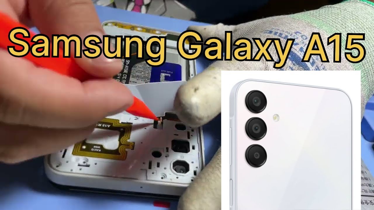 Cómo cambiar pantalla Samsung GALAXY A15