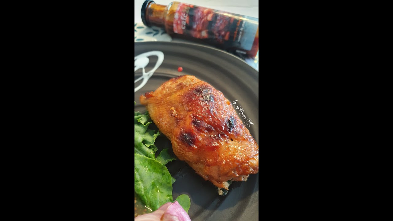 Christmas Recipe :Stuffed Roast Chicken Thigh