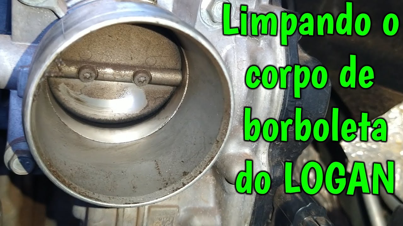Limpando o corpo de borboleta do LOGAN 2017