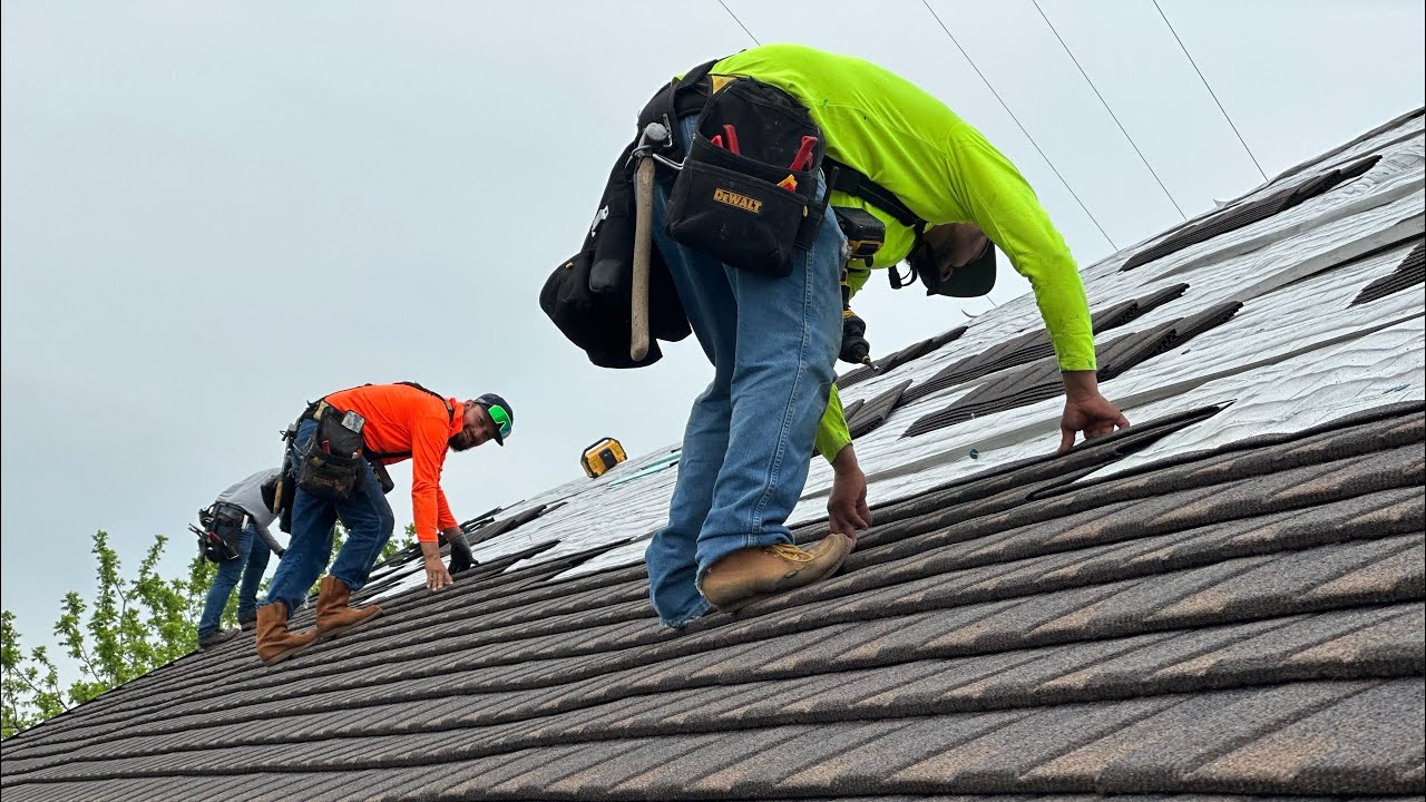 How to install stone coated metal roof. Recyclable roofs