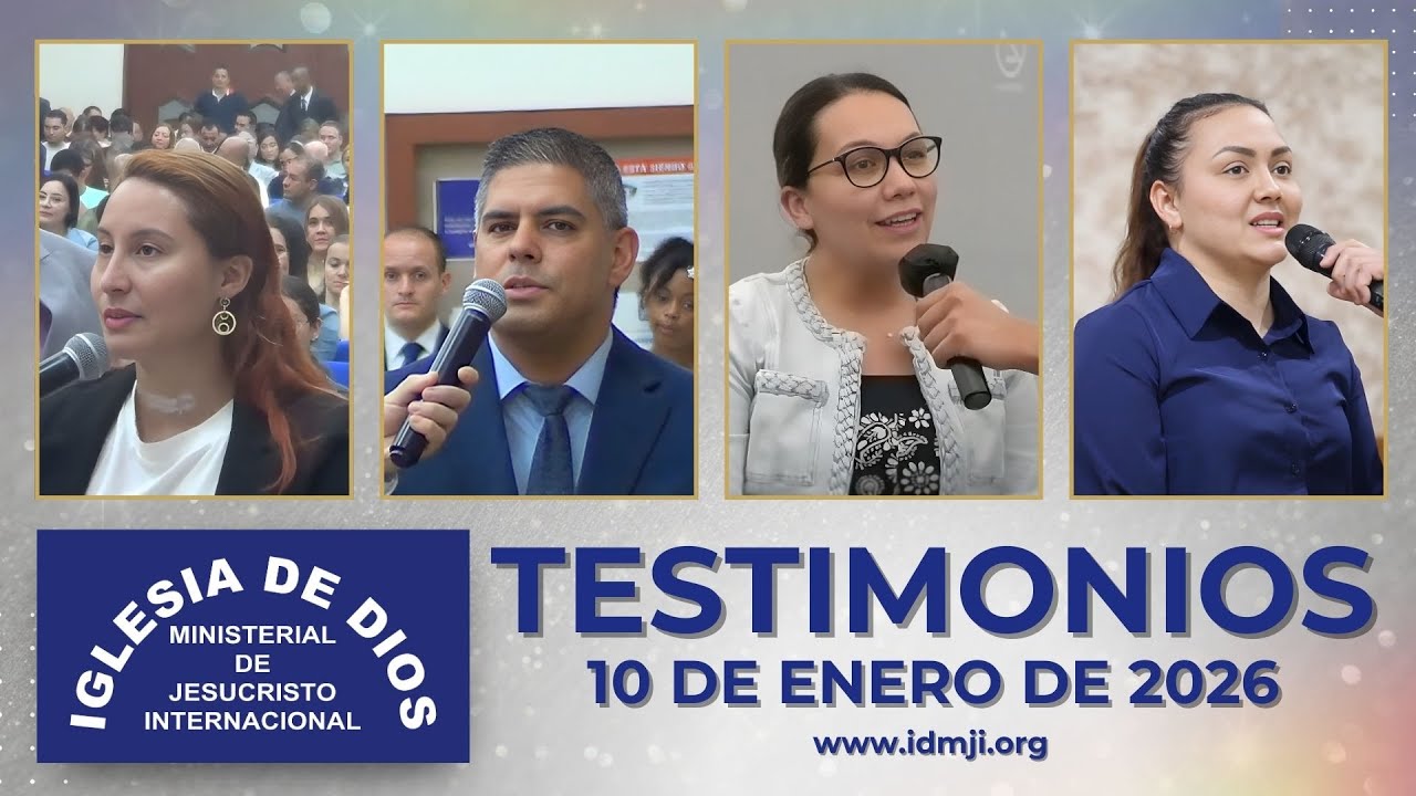 Testimonios 10 de enero de 2026 - Iglesia de Dios Ministerial de Jesucristo Internacional