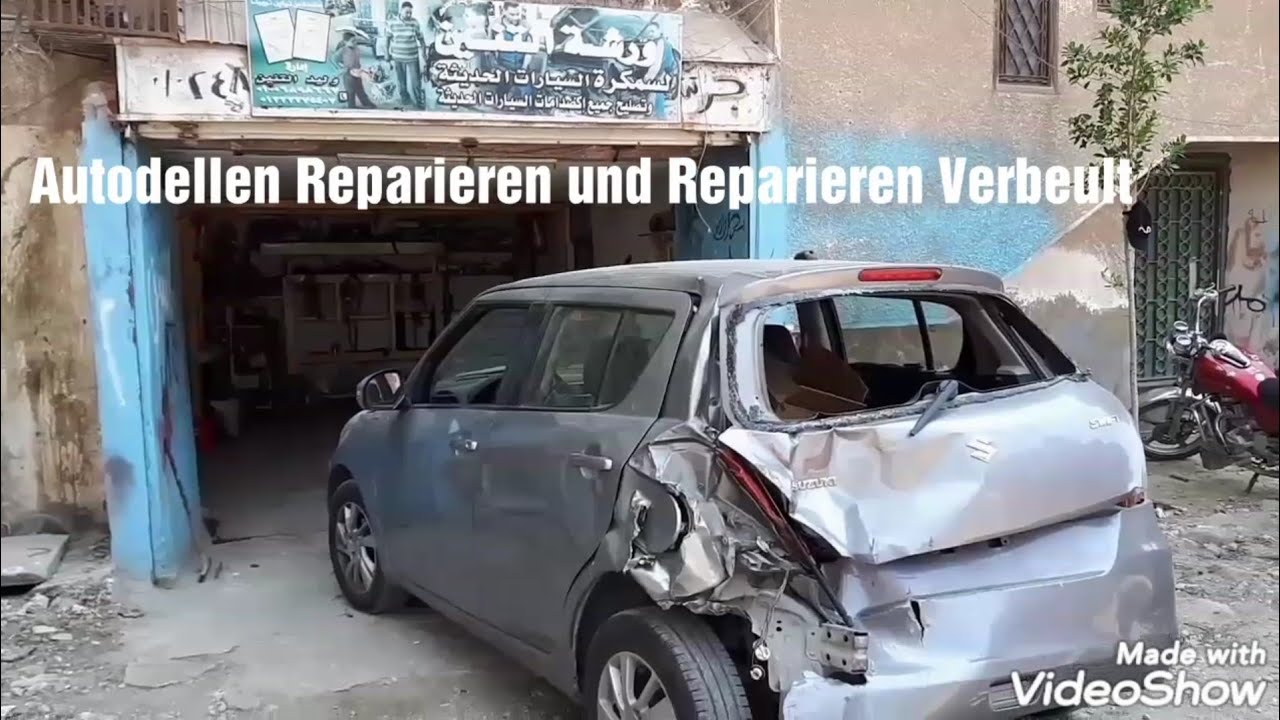 سمكره ودهان حادث سياره سوزوكي سويفت هاتشباك وليد التنين01006898667