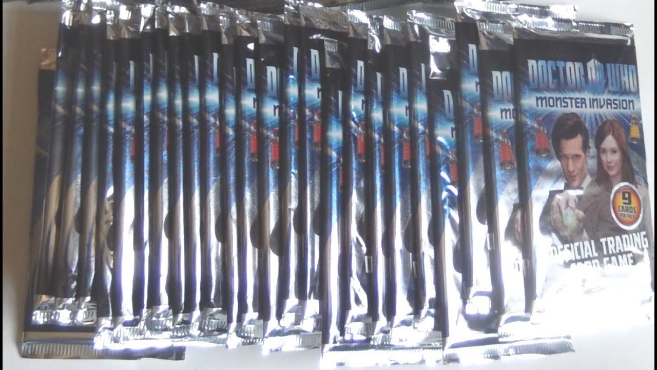 50 PACKS OF DOCTOR WHO MONSTER INVASION