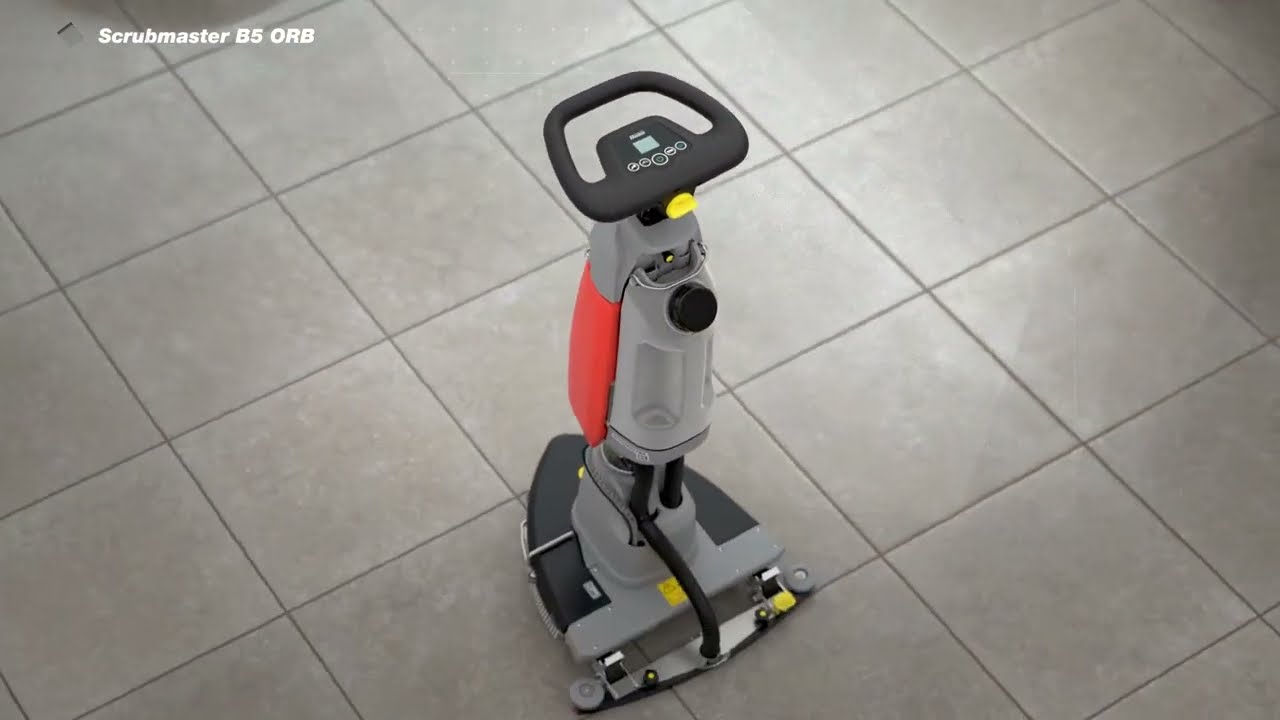 kompakte Reinigungsmaschine von Stangl - Hako Scrubmaster B5