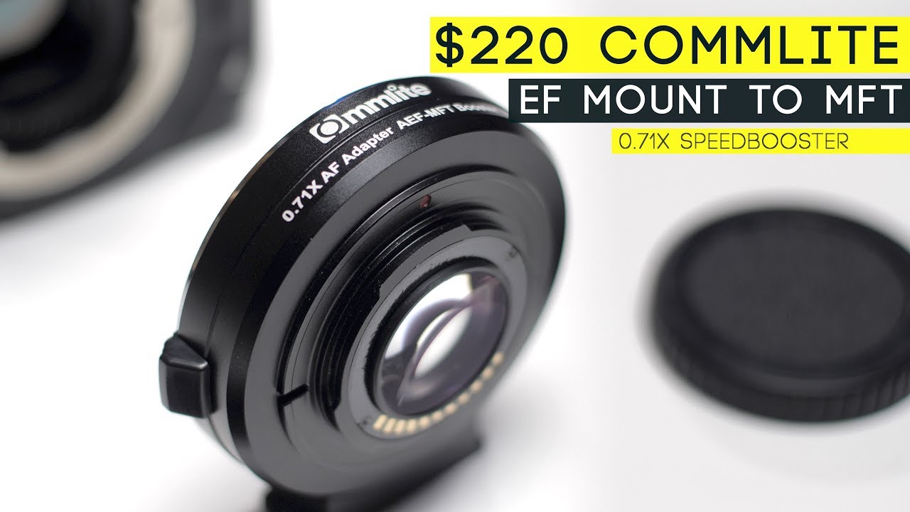 Commlite 0.71x MFT Speedbooster Review | First Impressions