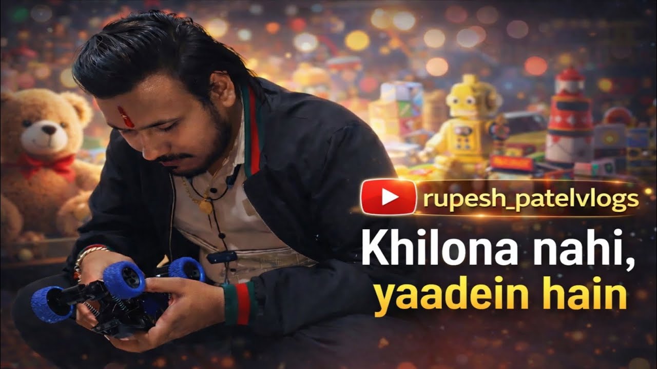 “Khilona nahi, yaadein hain”@rupesh_patelvlogs 
