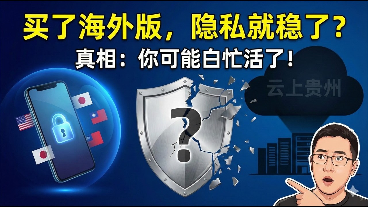 【互动】在中国大陆使用海外版iPhone会更安全吗？手动对App进行分类还是使用App资源库自动分类？为啥Apple的傻瓜式设计要掌握反而“实属不易”？（开头字幕BUG）