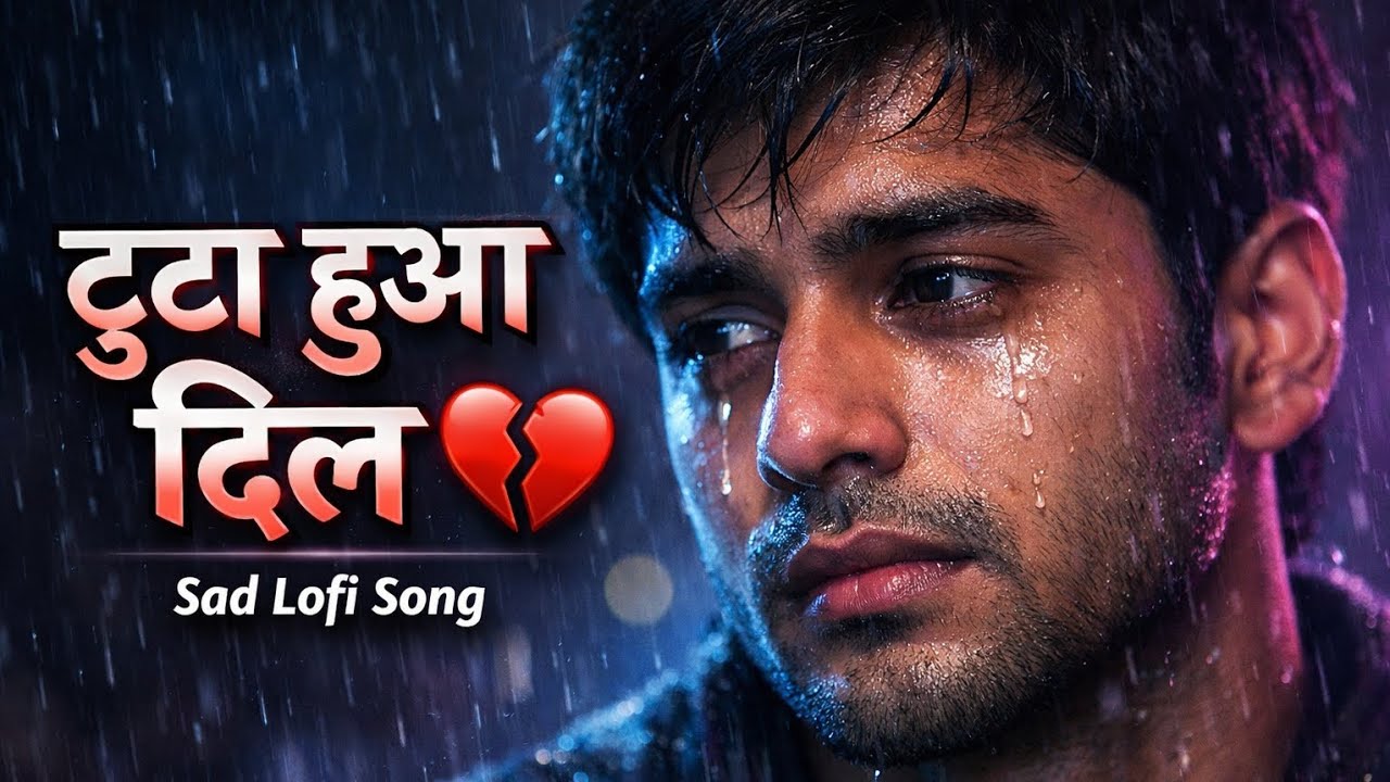 टूटा हुआ दिल 💔 | Broken Heart Sad Lofi Song | Alone Night Feel | Hindi Lofi 2026