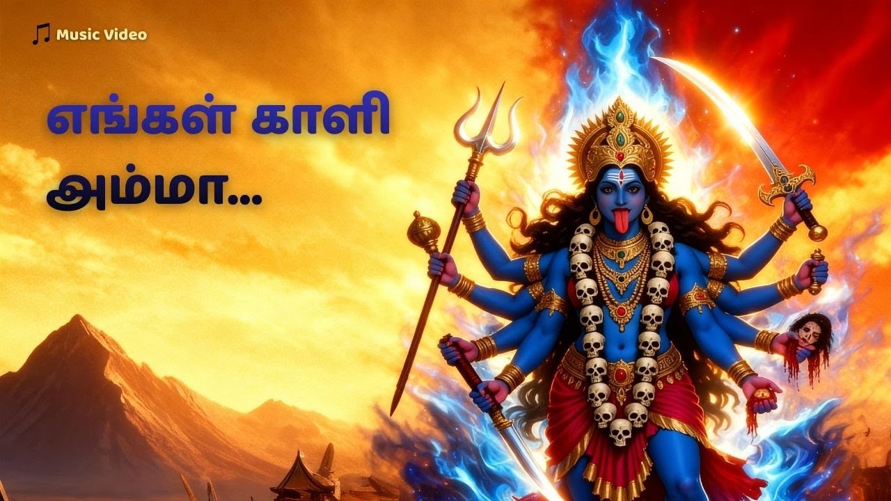 Kali Amman Song | Powerful Devi Kali Story | Om Shakthi Para Shakthi | Tamil Devotional Video