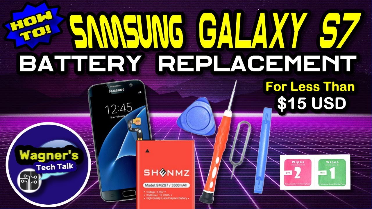 Samsung Galaxy S7 Battery Replacement for ~$15 USD (Not for S7 Edge)