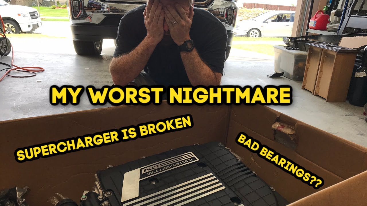 My supercharger is broken: LT4 Supercharger update