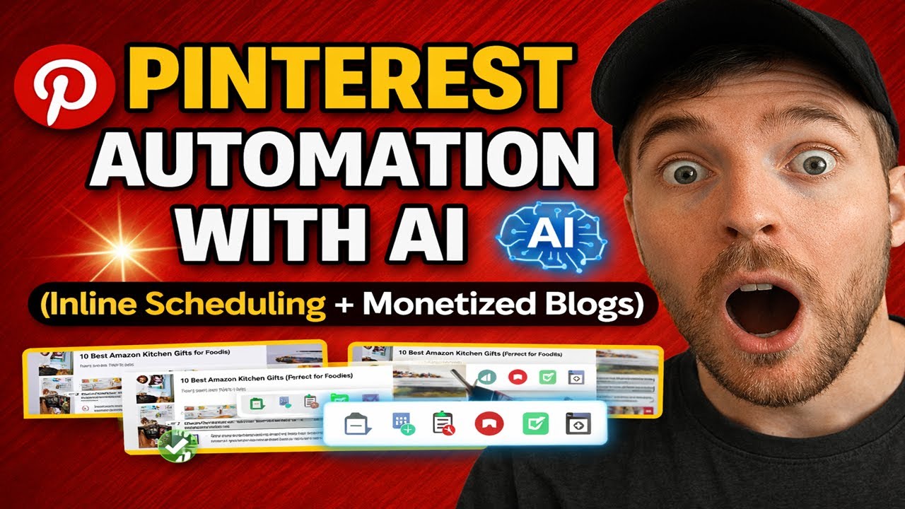 Pinterest Automation With AI (Inline Image Scheduling + Monetized Blogs)