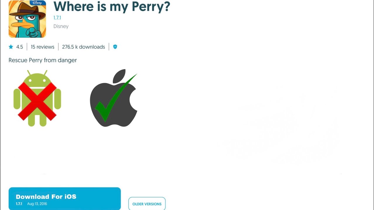 How To Download Where’s My Perry? 2023 For iOS NO [RICK ROLL] [NO SCAM] [NO VIRUS] [NO PRANKS]🥶🥶🥶