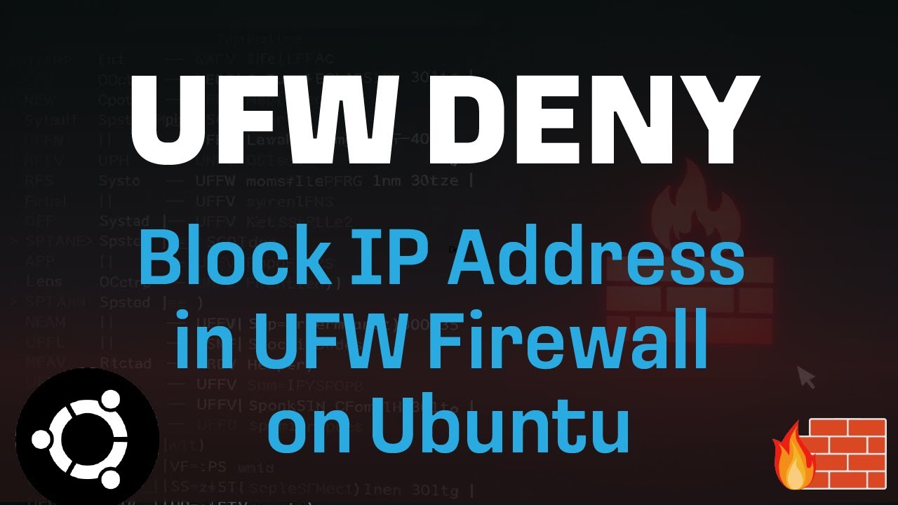 How to Block IP Address in UFW Firewall on Ubuntu