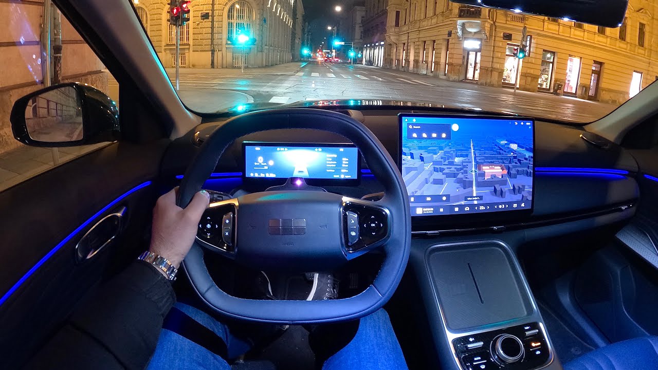 GEELY STARRAY EM-i 2026 (European model) - NIGHT POV test drive & FULL REVIEW