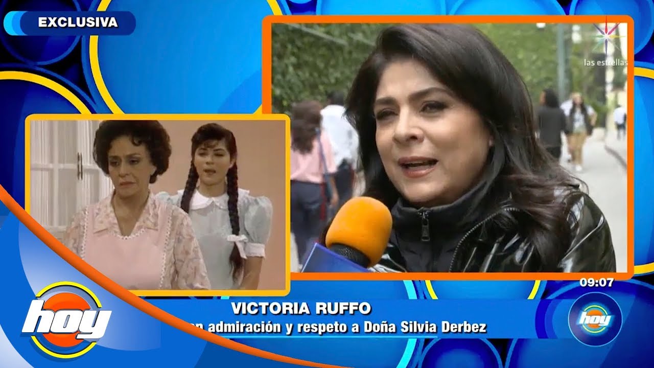 Victoria Ruffo recuerda a su ex suegra, la mamá de Eugenio Derbez | Hoy