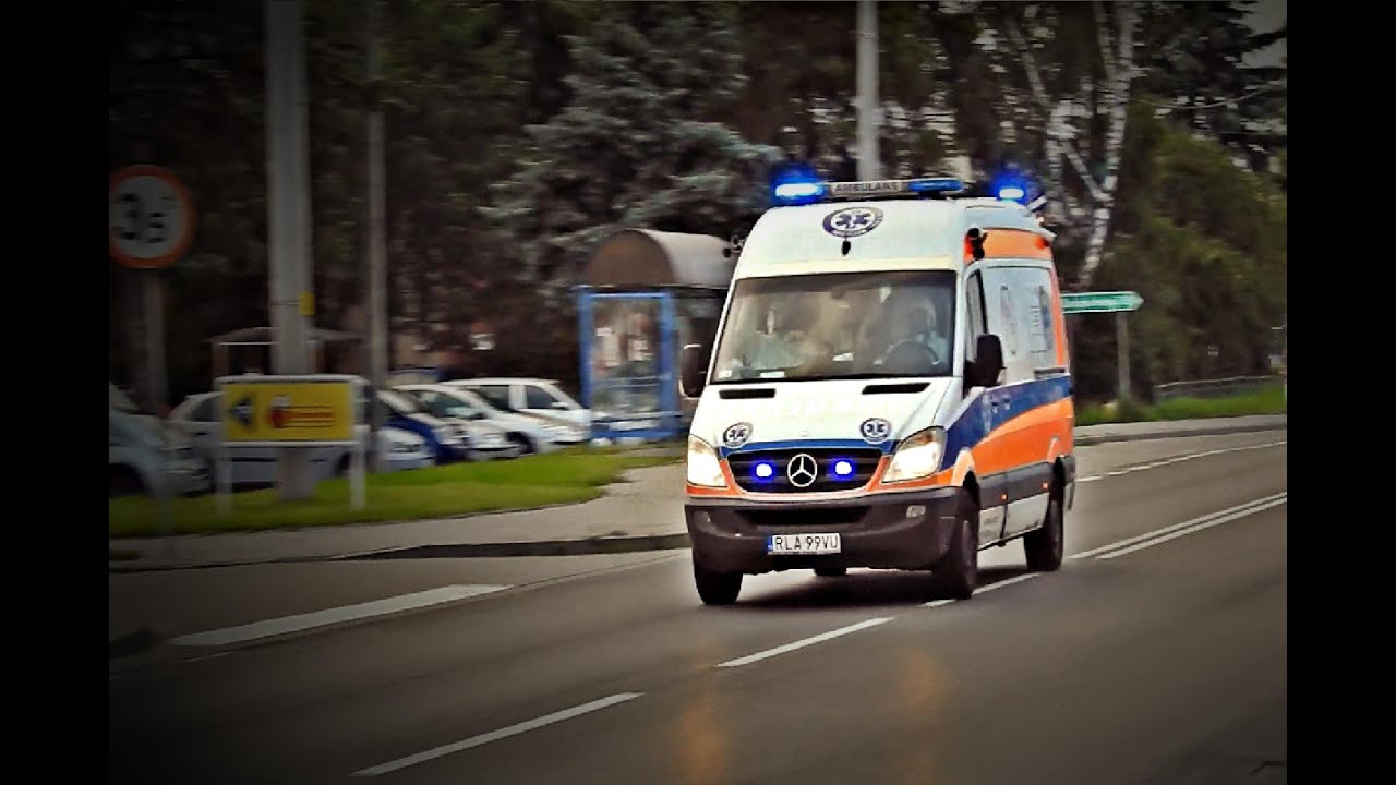 Alarmowo Karetki Pogotowia Ratunkowego - Mix przejazd&oacute;w z okazji Dnia Ratownictwa Medycznego 2020