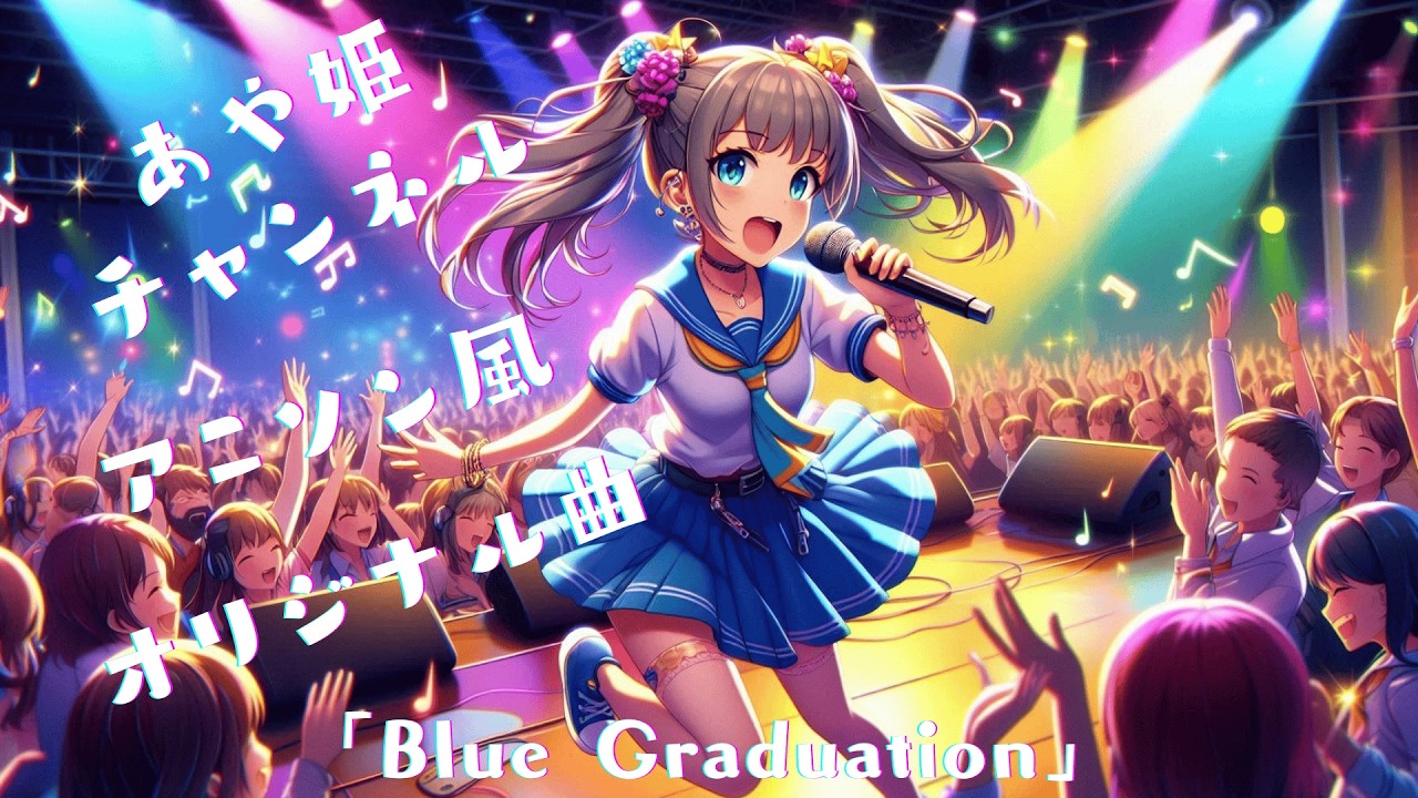[アニソン風ポップ曲]「Blue Graduation」