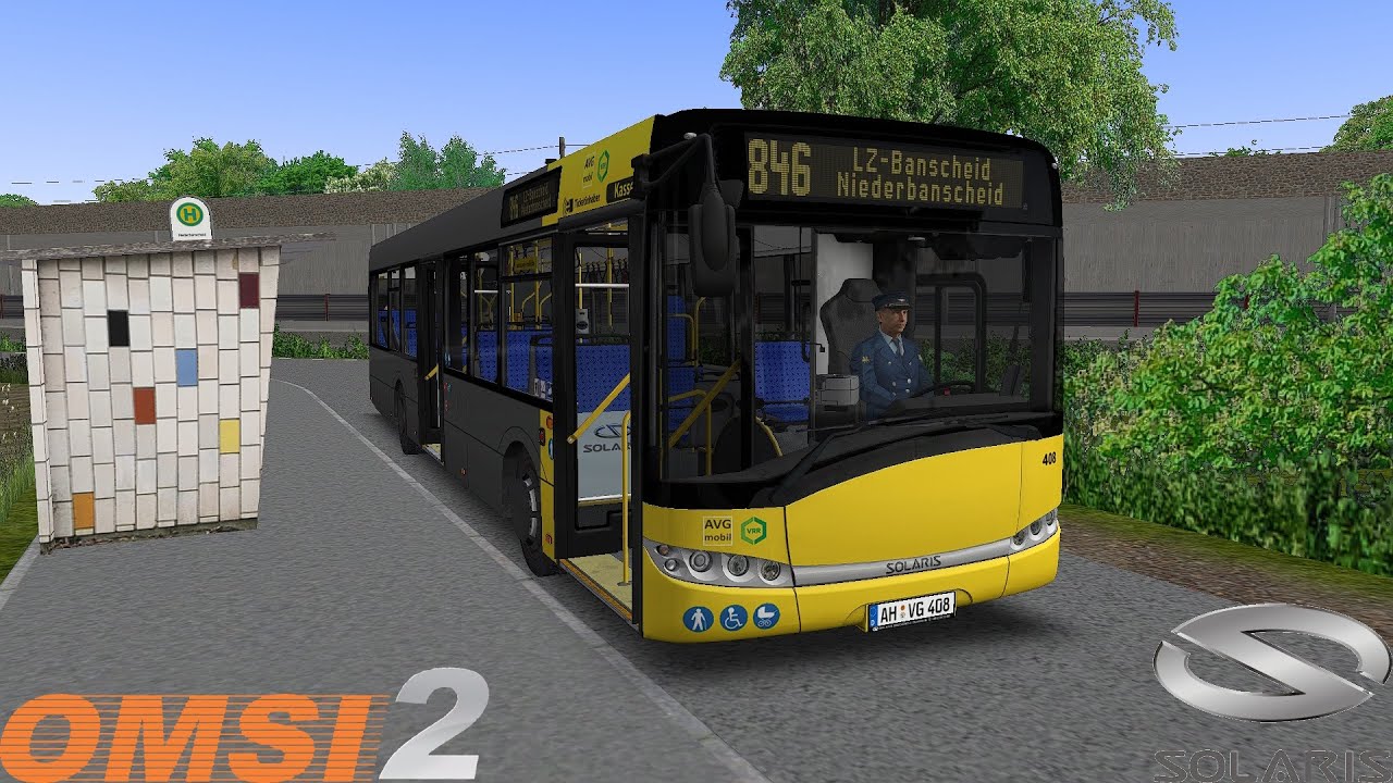Omsi 2 - Ahlheim Laurenzbach Updated - Line 846 - Solaris Urbino 12 III
