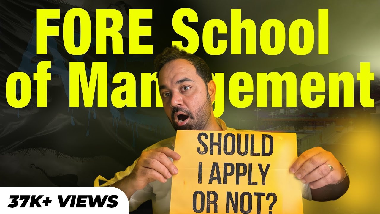 FORE Delhi | Should I Apply Or Not ? Batch Profile | Placements | MBA Program | Companies On Campus