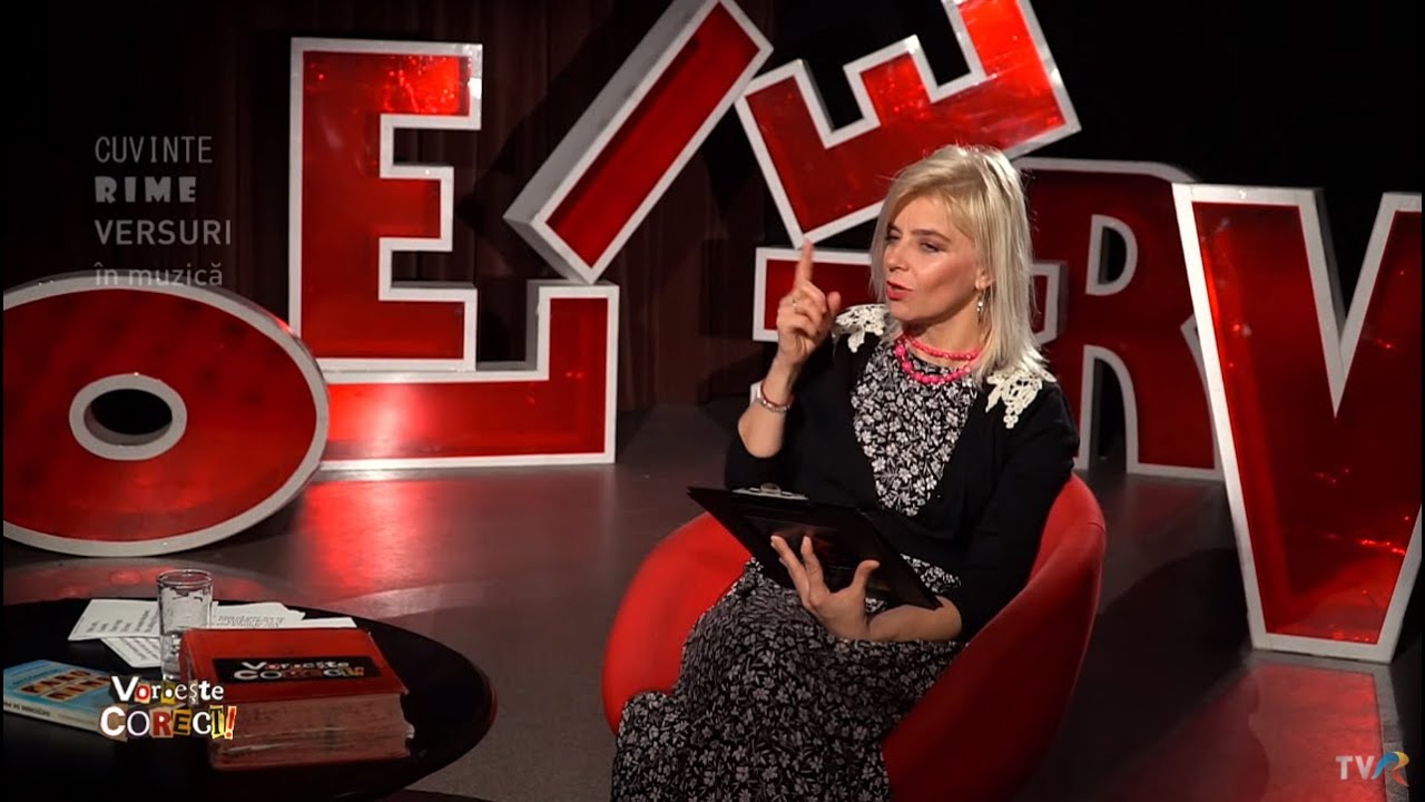 Vorbeşte corect! cu Gianina Corondan: „fără fum nu iese foc” (@TVR1)