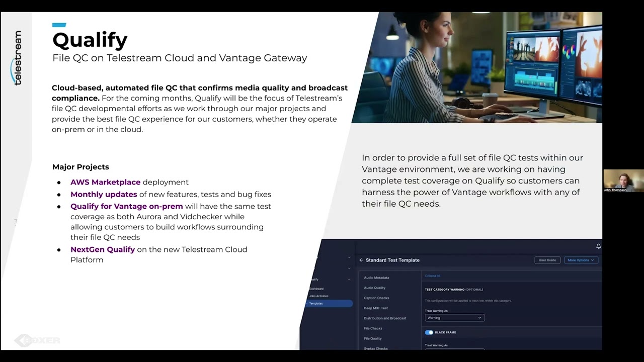 Telestream File QC Webinar