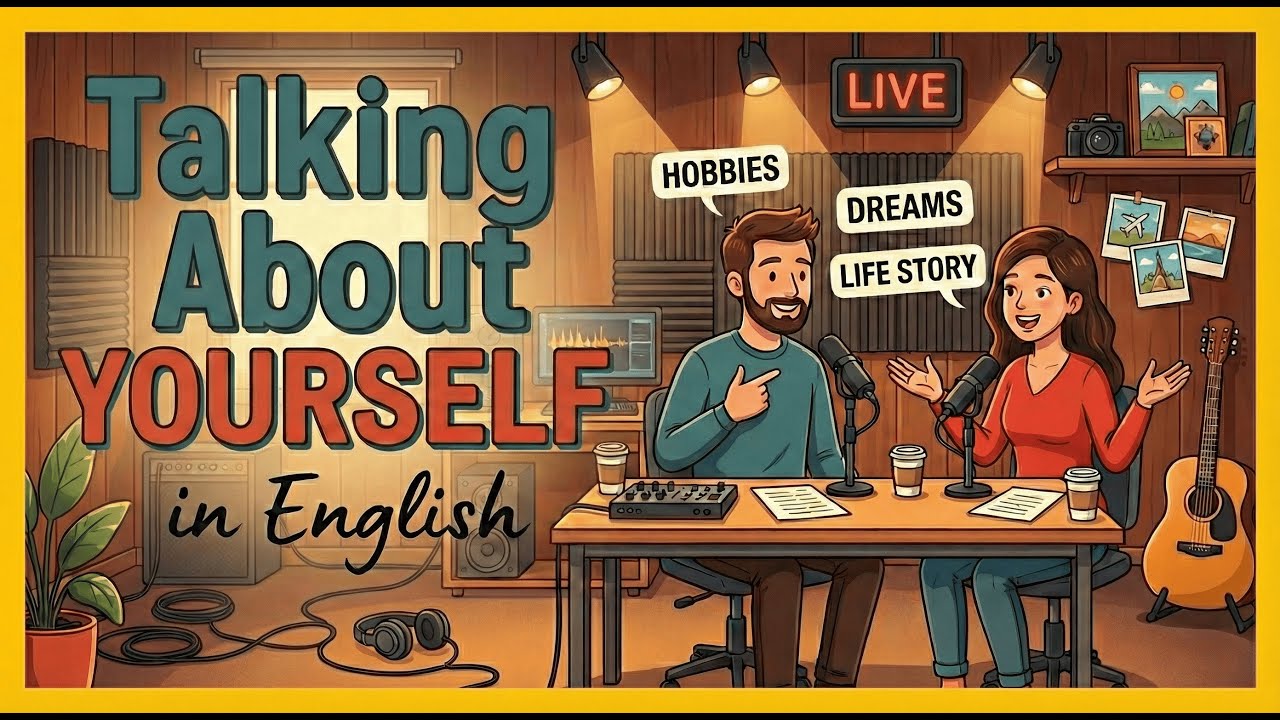 Learn How to Talk About Yourself in English | English Conversation Practice | Easy English Podcast