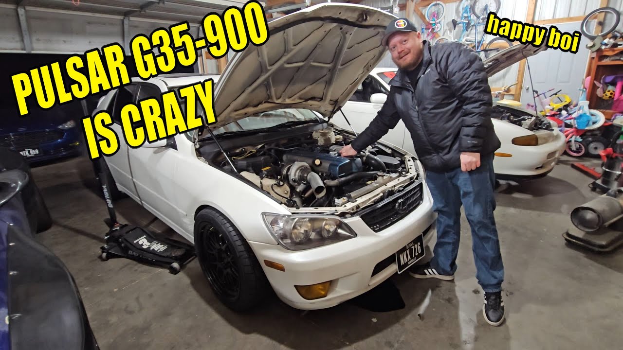 THE PULSAR G35 900 (6262G) IS A FREAKING SPOOL MACHINE (Pulsar conversion finished on the is300)