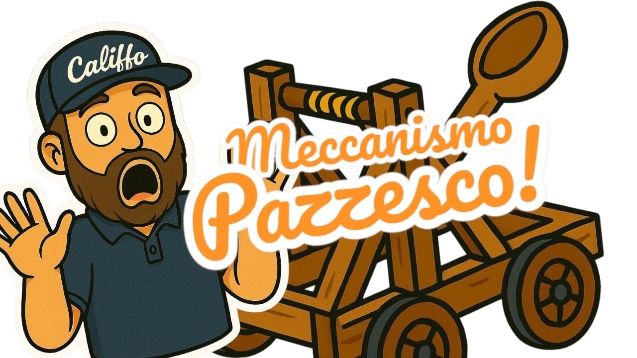 MECCANISMO EPICO - il sollevamento della scacchiera monumentale