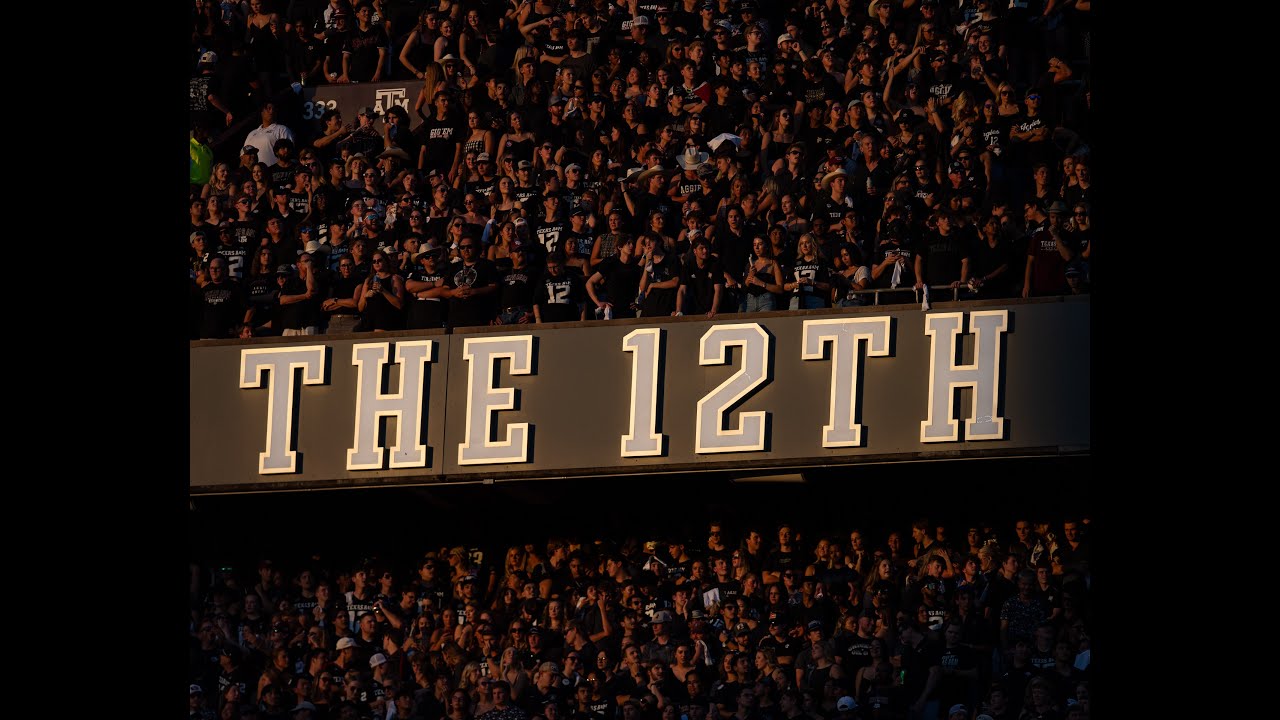 Watch: Texas A&M’s 12th Man student section vs Mississippi State