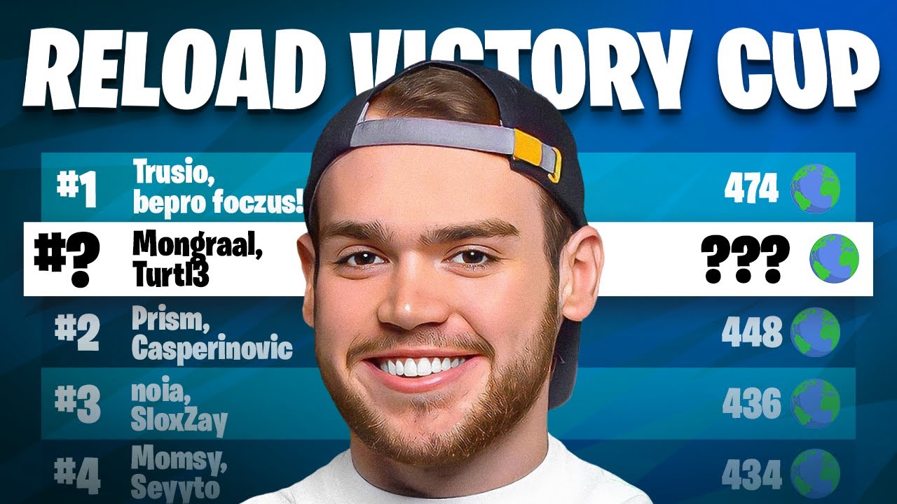 Mongraal Plays Reload Victory Cup ft. Turtl3 (Full Gameplay)