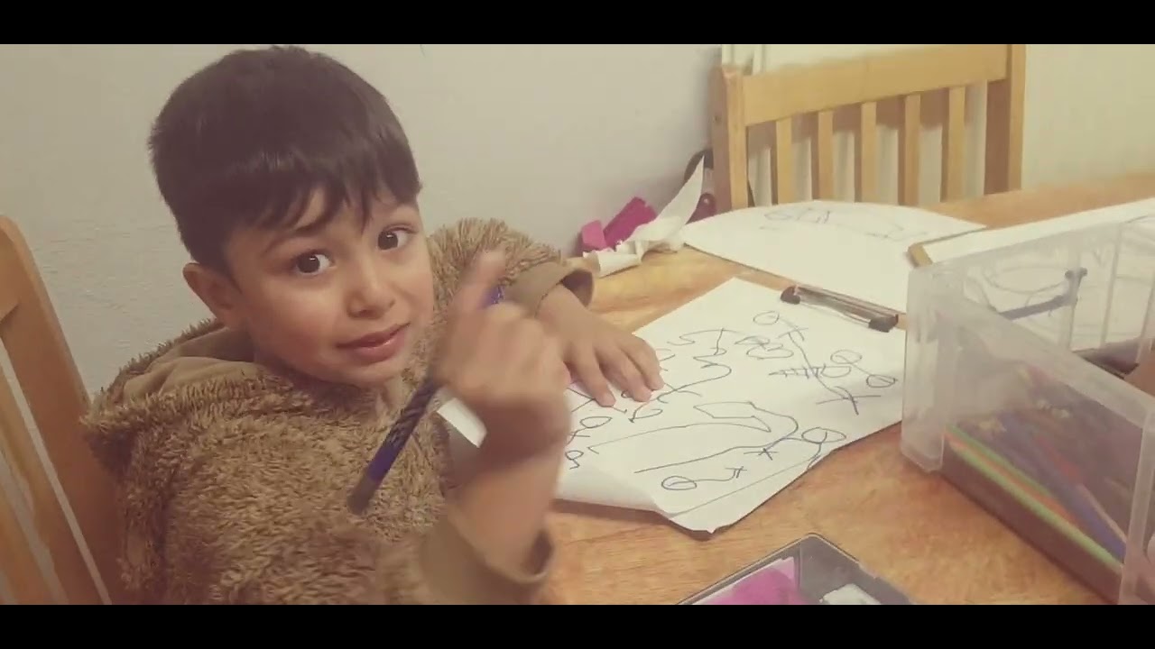 Wesaal ,Bibi & Maryam are writing home work
