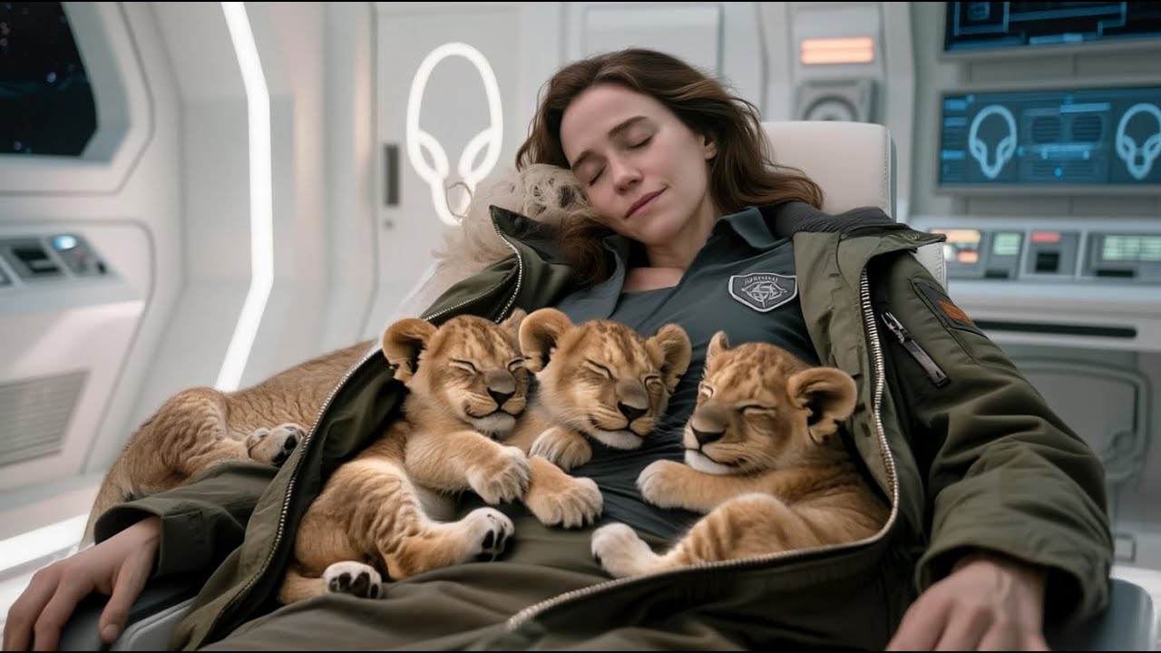 The Cubs Explored the Station All Night — They Slept at Dawn Beneath the Human Woman’s Coat HFY