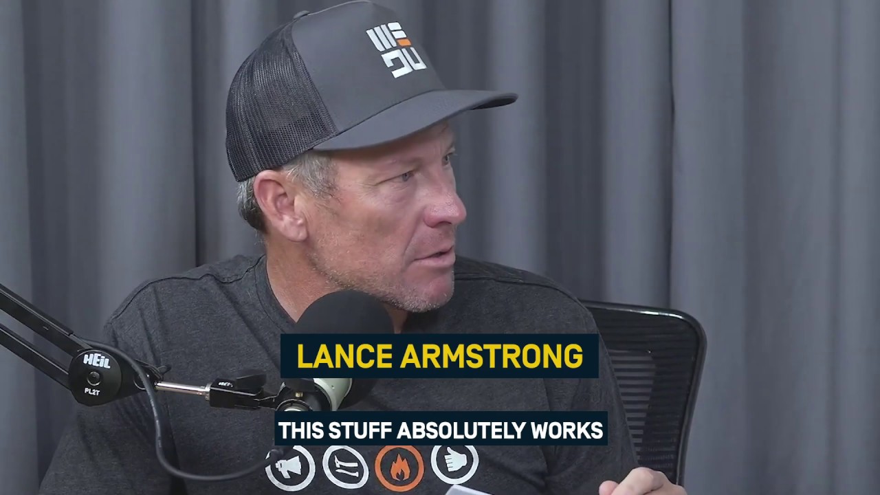 Lance Armstrong Is Obsessed With Amp Human PR Lotion